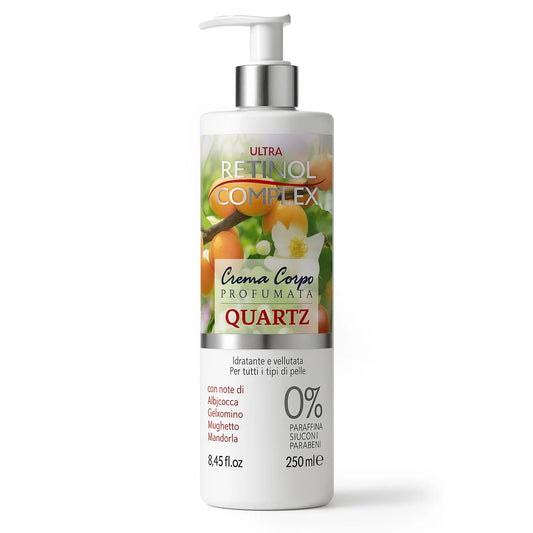 RETINOL COMPLEX CREMA CORPO PROFUMATA QUARTZ CON  DOSATORE 250ML