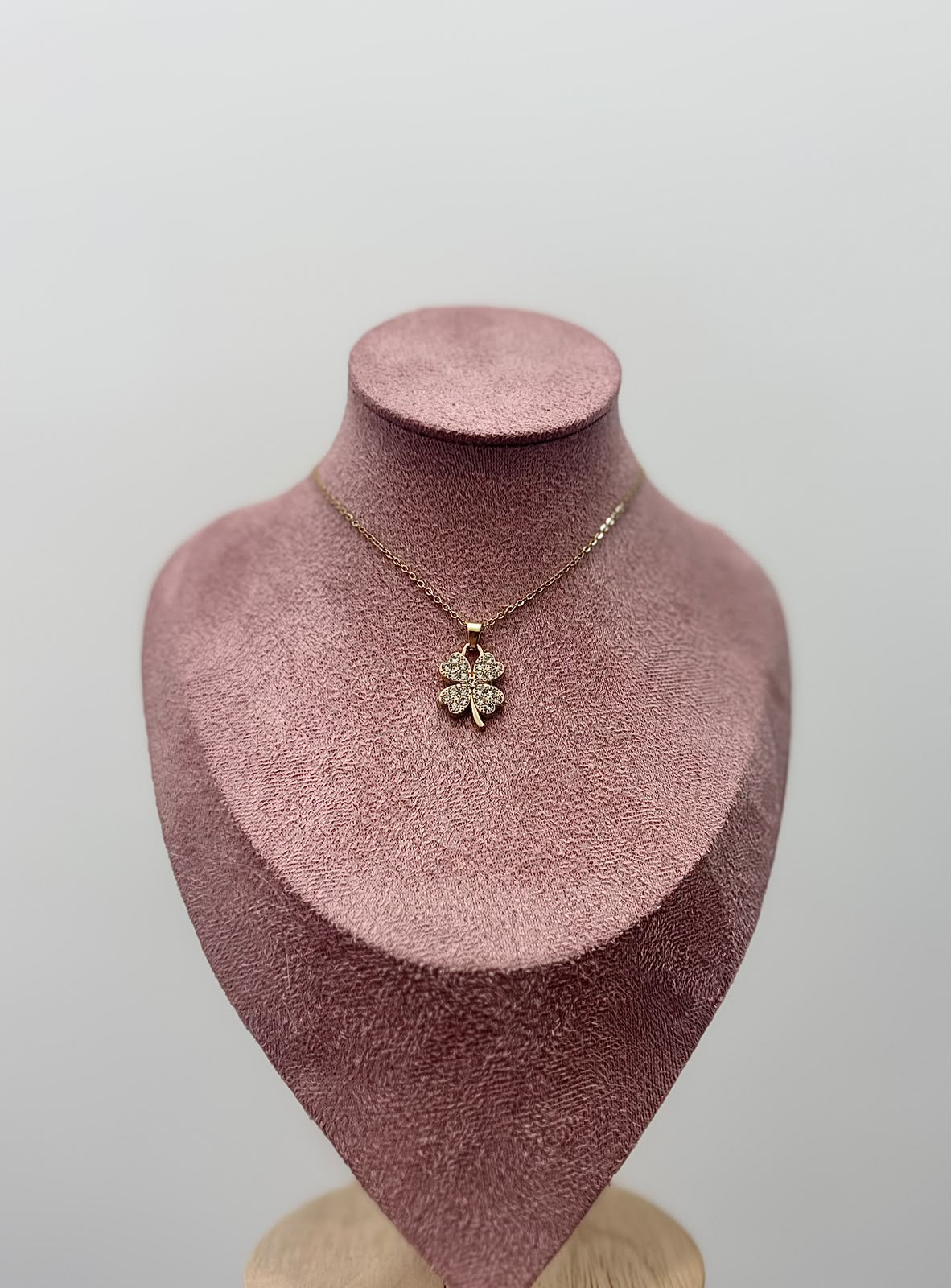 COLLANA GOLD QUADRIFOGLIO