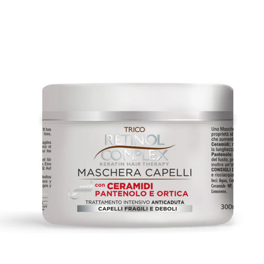 RETINOL COMPLEX MASCHERA CAPELLI CON CERAMIDI PANTENOLO E ORTICA 300ML