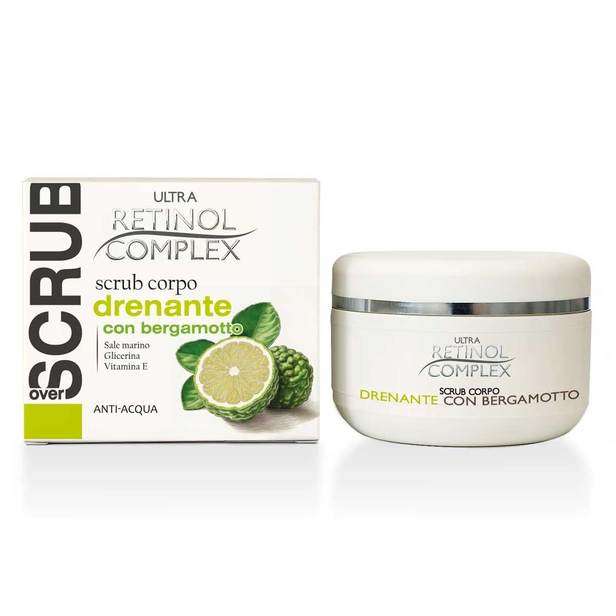 RETINOL COMPLEX SCRUB CORPO DRENANTE CON BERGAMOTTO 250ML