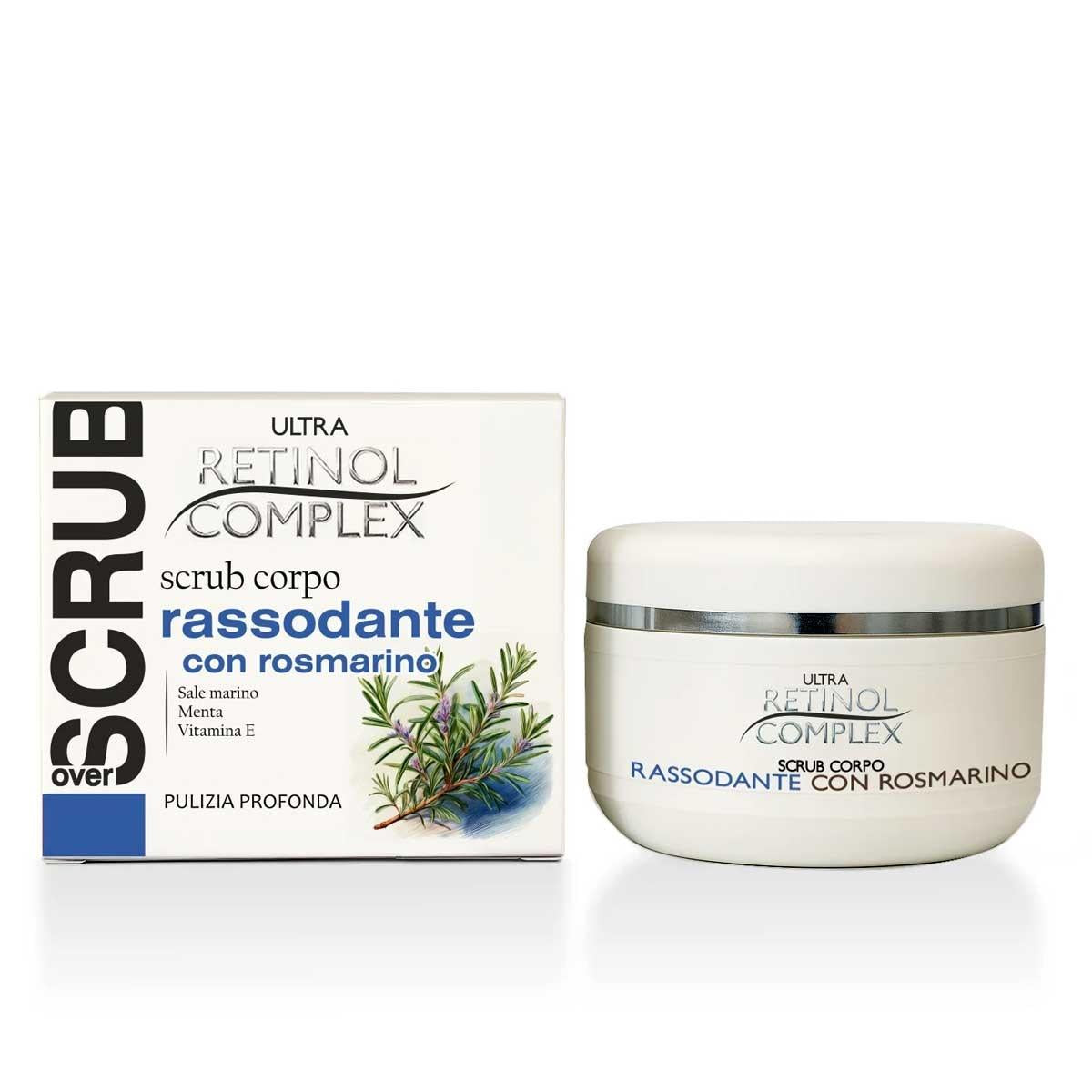 RETINOL COMPLEX SCRUB CORPO RASSODANTE AL ROSMARINO 250ML