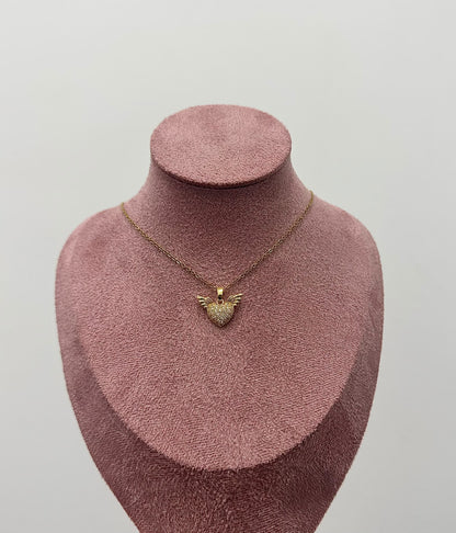 COLLANA GOLD CUORE ALATO