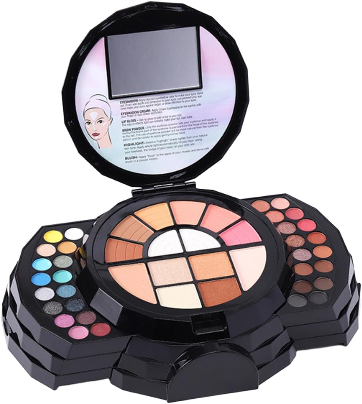 Kit trucco completo, trucco 110 colori