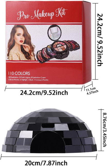 Kit trucco completo, trucco 110 colori