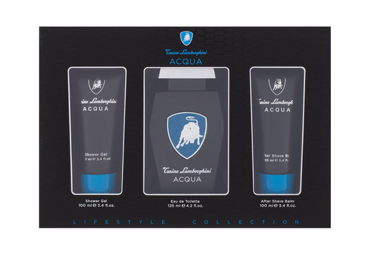 TONINO LAMBORGHINI FRAGRANZA ACQUA CONFEZIONE EDT 125ML GEL DOCCIA 100ML AFTER SHACE 100ML