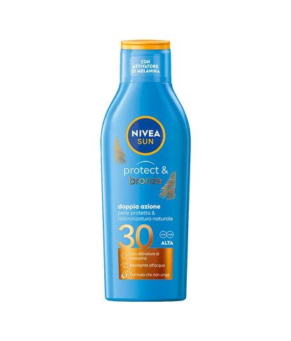 NIVEA SUN LATTE SOLARE PROTECT&BRONZE DOPPIA AZIONE SPF 20/30/50 200ML