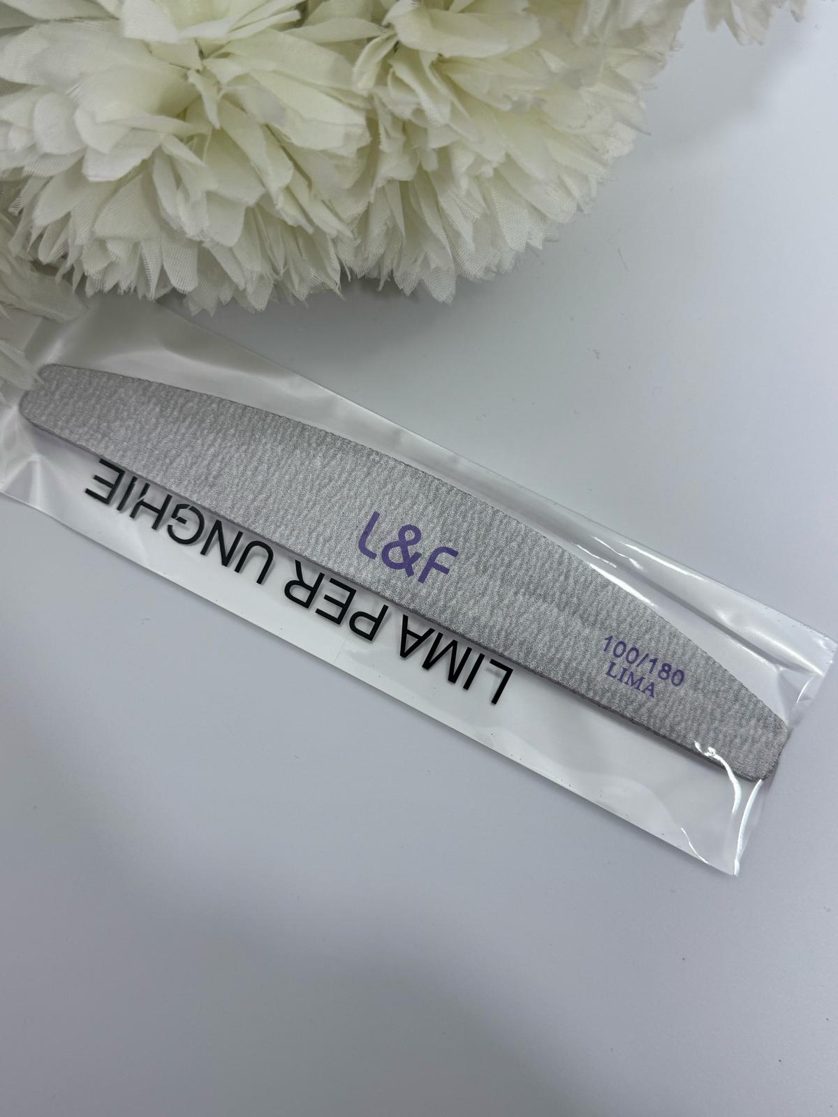 L&F LIMA MEZZALUNA 100/180 1PCS