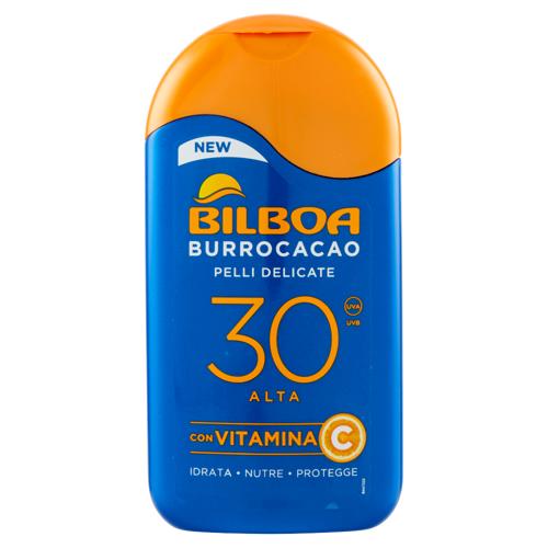 BILBOA BURROCACAO PELLI DELICATE SPF30 CON VITAMINA C 200ML