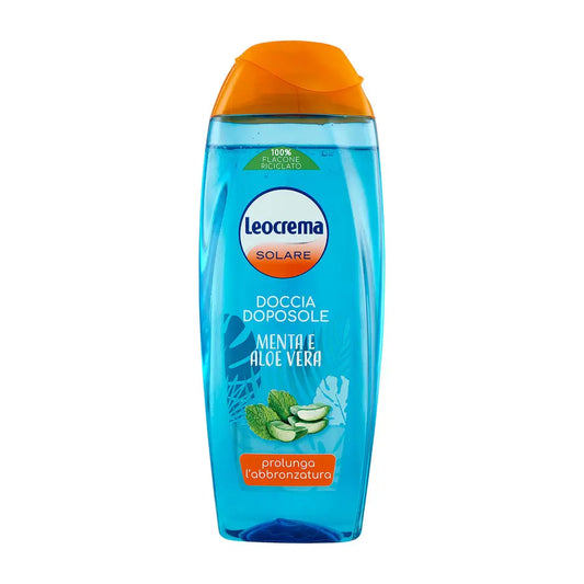 LEOCREMA BAGNODOCCIA DOPOSOLE MENTA E ALOE VERA 250ML