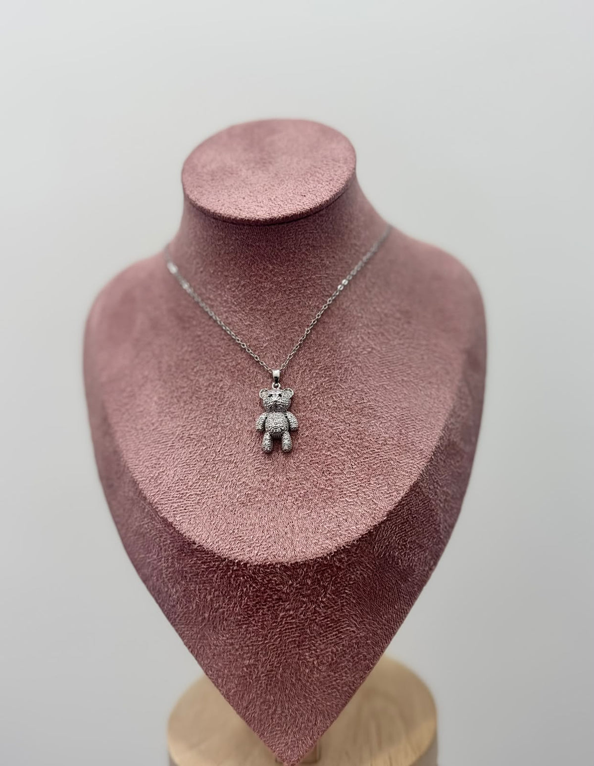 COLLANA SILVER TEDDY
