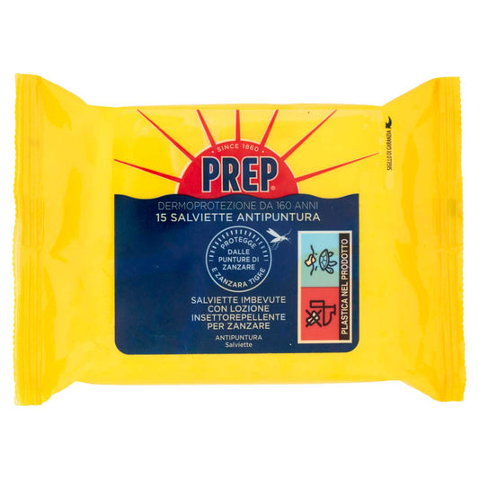 PREP 15 SALVIETTINE ANTIPUNTURA