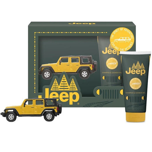 CONFEZIONE JEEP SHAMPOO E GEL BAGNO 200ML