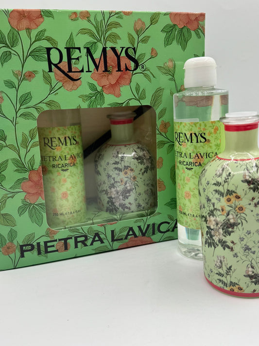 REMYS PIETRA LAVICA PROFUMATORE 250ML E RICARICA 250ML