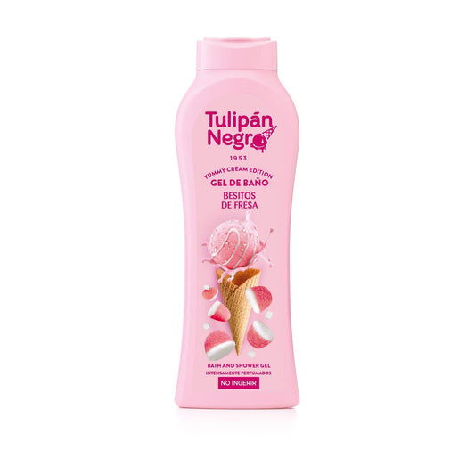 TULIPAN NEGRO BAGNOSCHIUMA BESITOS DE FRESA 650ML
