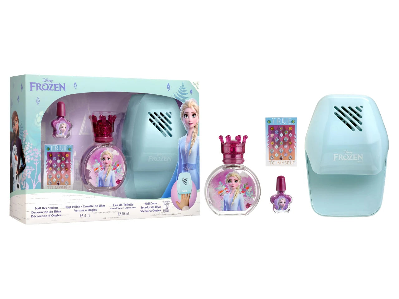 DISNEY FROZEN ELSA SET NAILS E PROFUMO 50ML