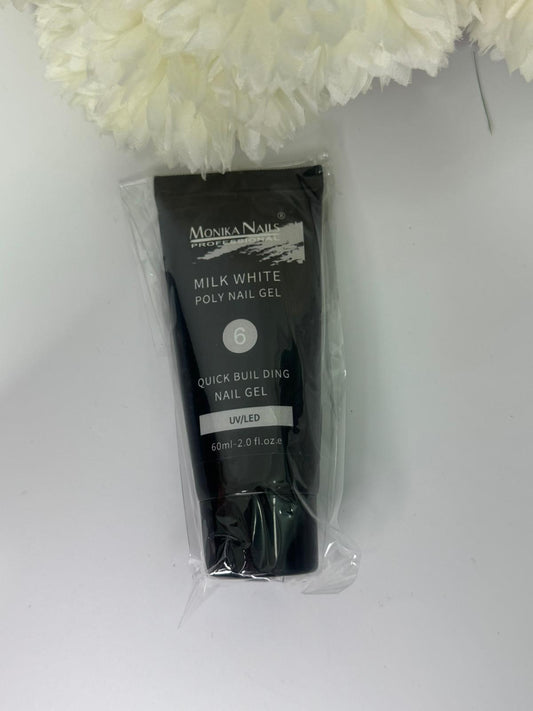 MONIKA POLY NAIL GEL MILK WHITE N°6
