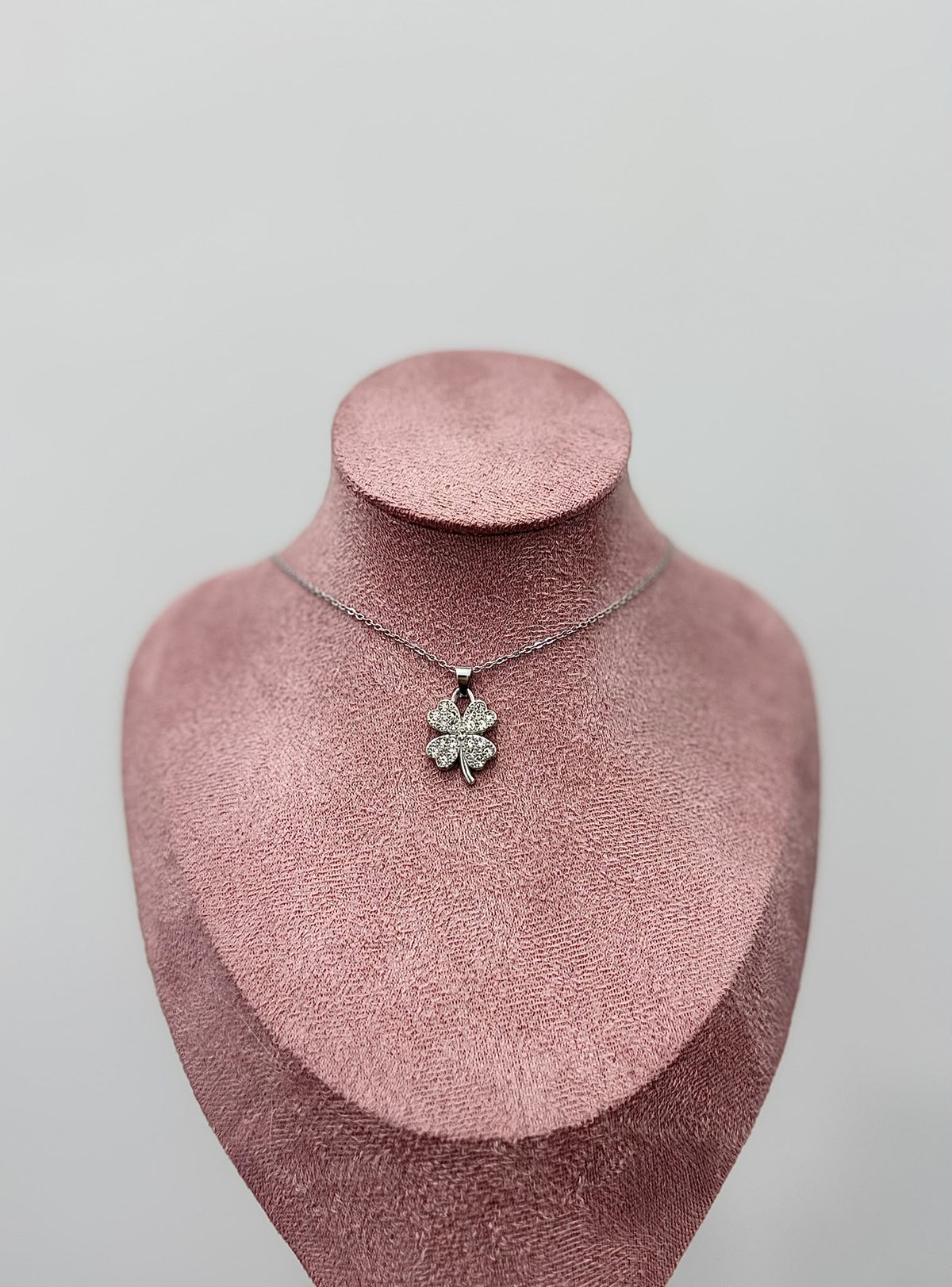 COLLANA SILVER QUADRIFOGLIO