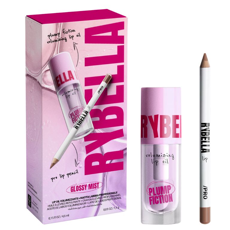 RYBELLA GLOSSY MIST CON LIP OIL VOLUMIZZANTE+ MATITA LABBRA