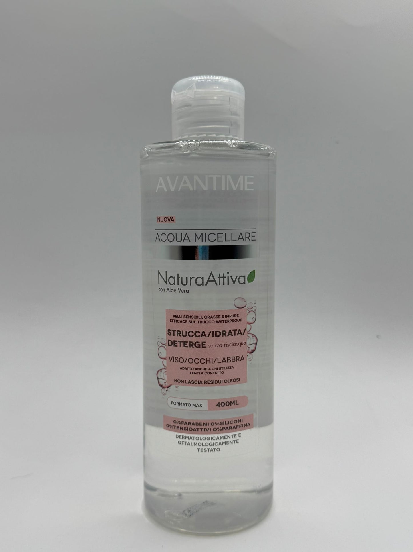 AVANTIME ACQUA MICELARE PER PELLI SENSIBILI, GRASSE E IMPURE 400ML