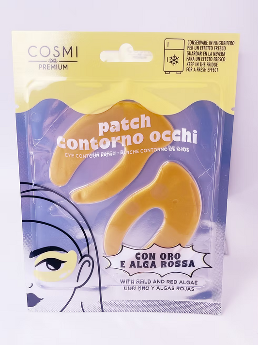 COSMI PATCH CONTORNO OCCHI CON ORO E ALGA ROSSA