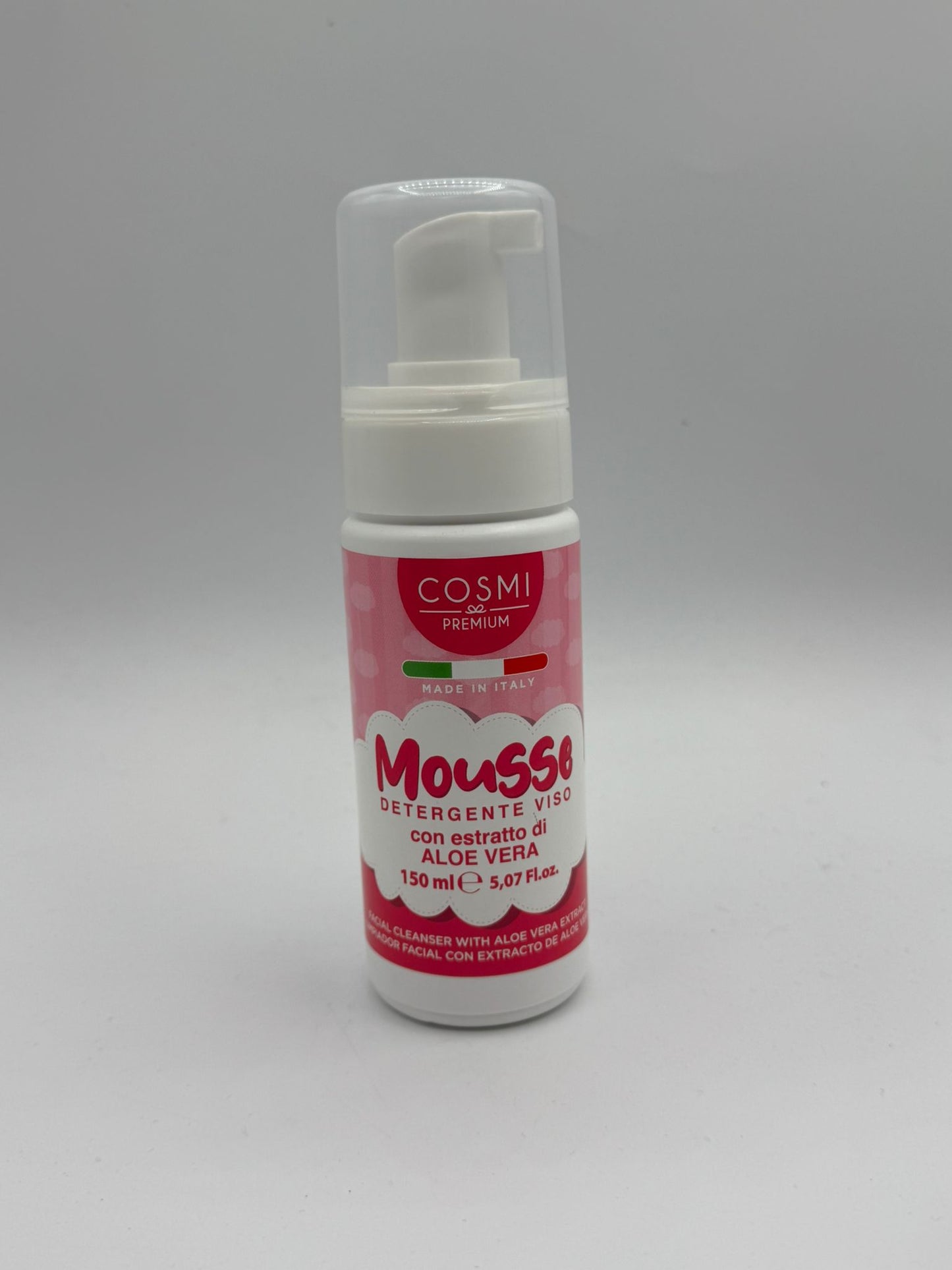 COSMI MOUSSE DETERGENTE VISO ALOE VERA 150ML