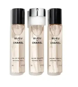 BLEU DE CHANEL 3 RICARICHE DI PROFUMO DA VIAGGIO