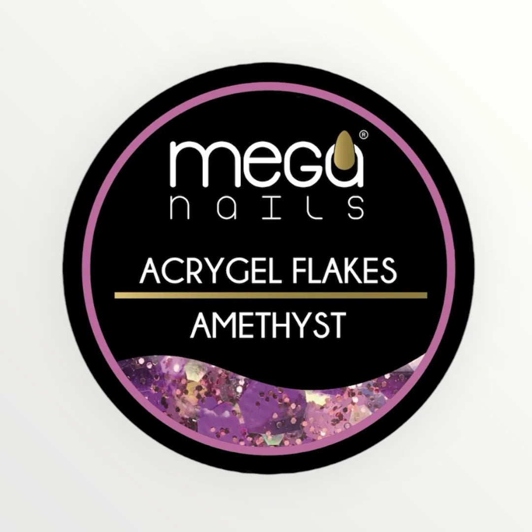 MEGA NAILS ACRYGEL FLAKES 30GR