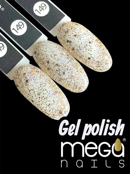 MEGA NAILS SEMIPERMANENTE 12ML DAL 80 AL 157