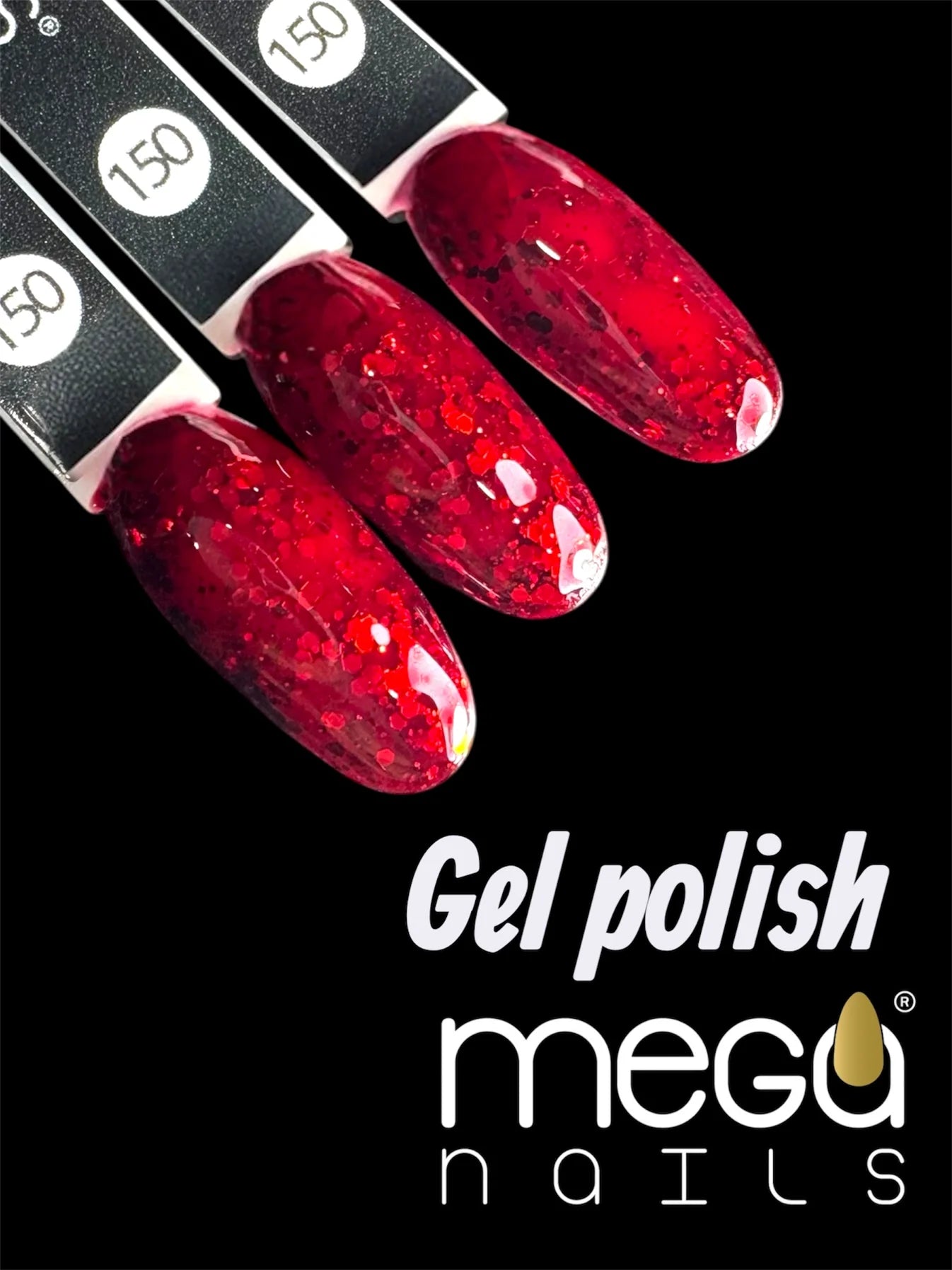 MEGA NAILS SEMIPERMANENTE 12ML DAL 80 AL 157