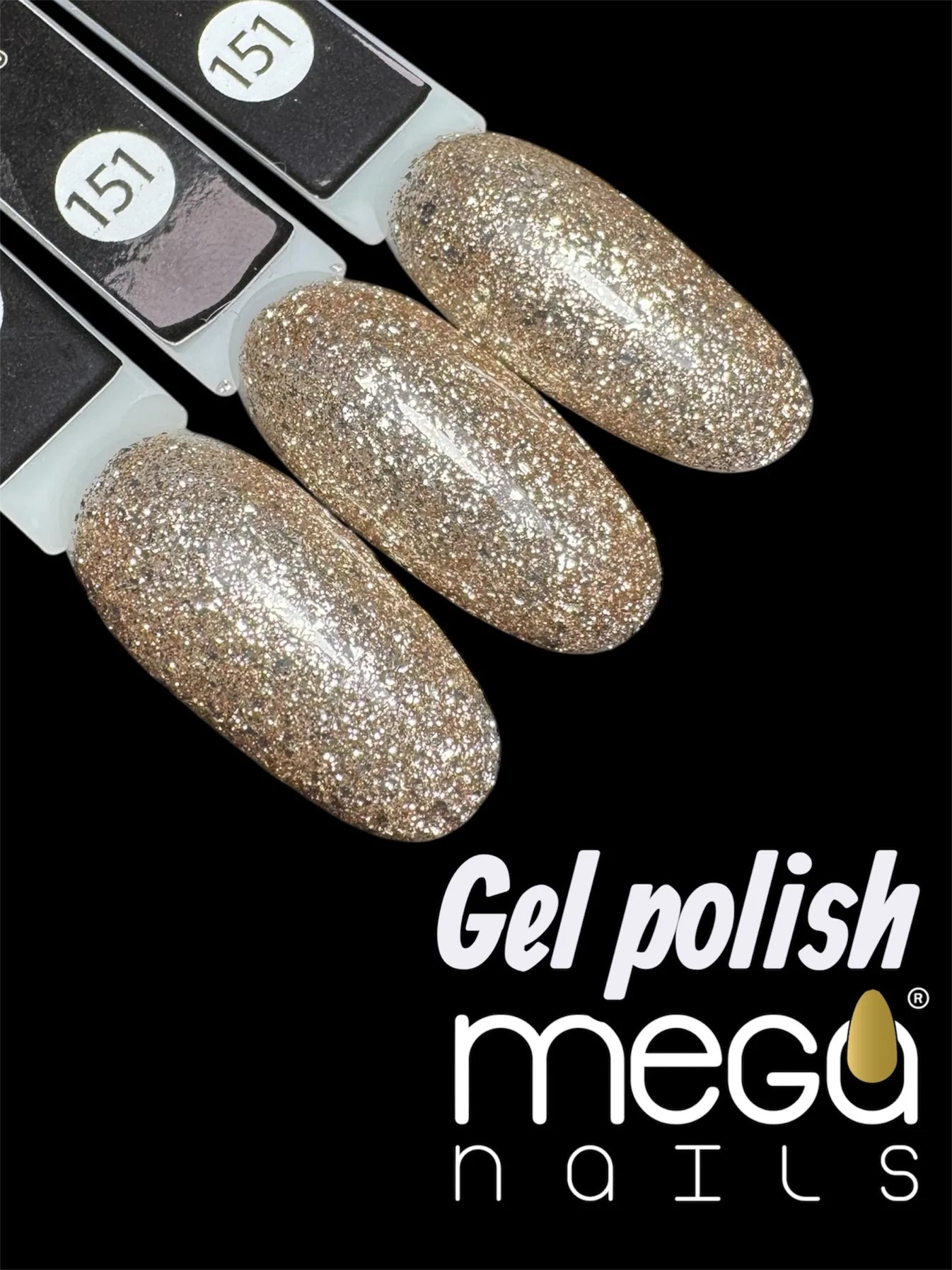 MEGA NAILS SEMIPERMANENTE 12ML DAL 80 AL 157