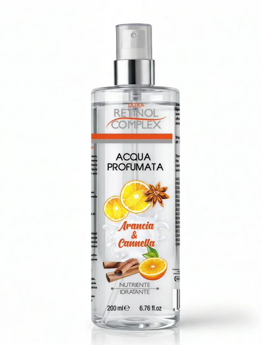 RETINOL COMPLEX ACQUA PROFUMATA ARANCIA E CANNELLA 200ML