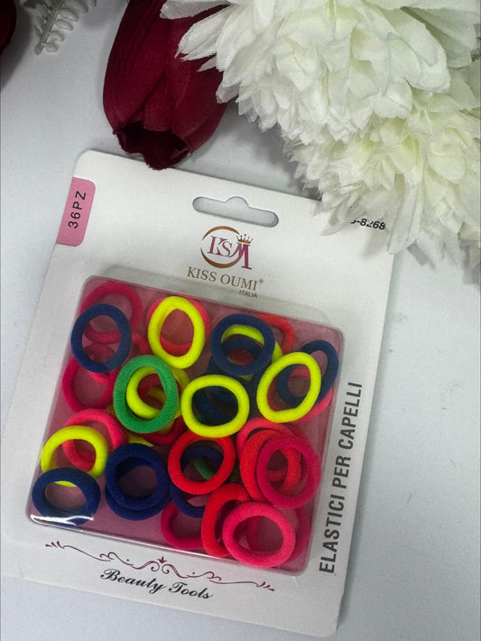 ELASTICI PER CAPELLI 36PZ