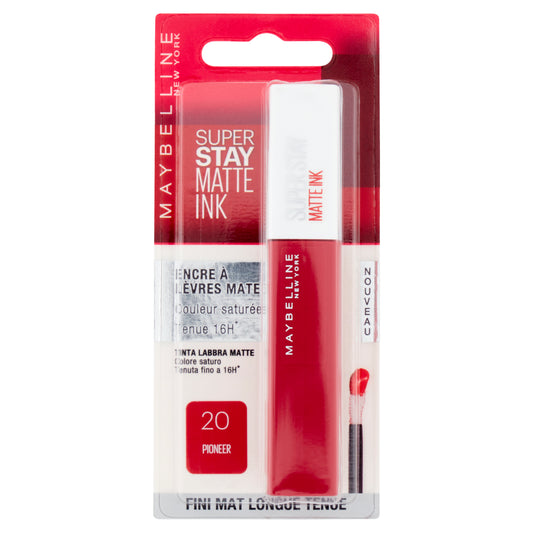 MAYBELLINE TINTA SUPER STAY MATTE INK 20 PIONEER