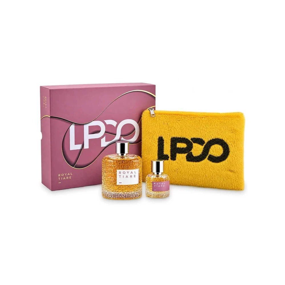 LPDO KIT EAU DE PARFUM 100ML E 15ML+ POCHETTE ROYAL TIARE'