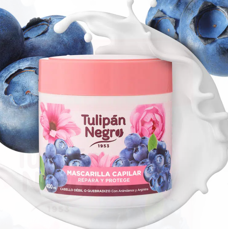 TULIPAN NEGRO MASCHERE CAPELLI 400ML