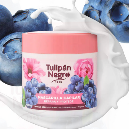 TULIPAN NEGRO MASCHERE CAPELLI 400ML