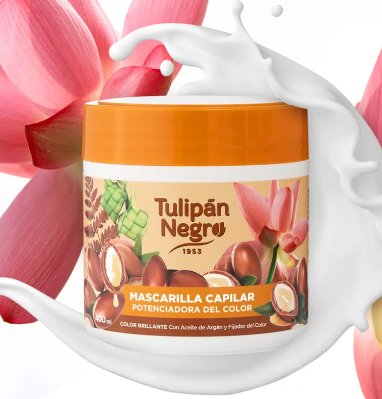 TULIPAN NEGRO MASCHERE CAPELLI 400ML