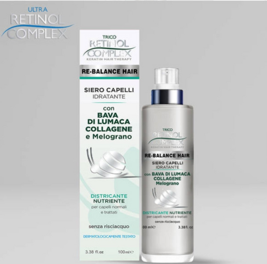 RETINOL COMPLEX SIERO CAPELLI BAVA DI LUMACA E COLLAGENE