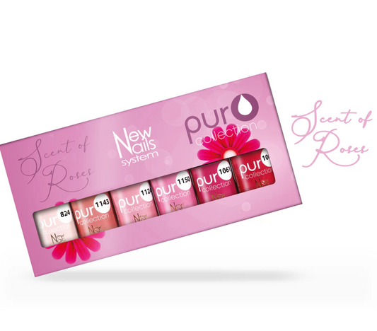 NEW NAILS SYSTEM SEMIPERMANENTE SCENT OF ROSES