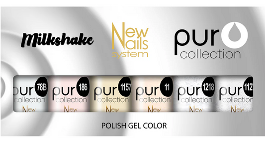 NEW NAILS SYSTEM SEMIPERMANENTI 5ML MILK SHAKE