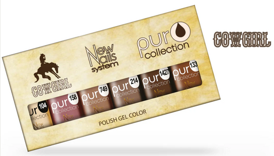 NEW NAIL SYSTEM SEMIPERMANENTI COWGIRL 5ML