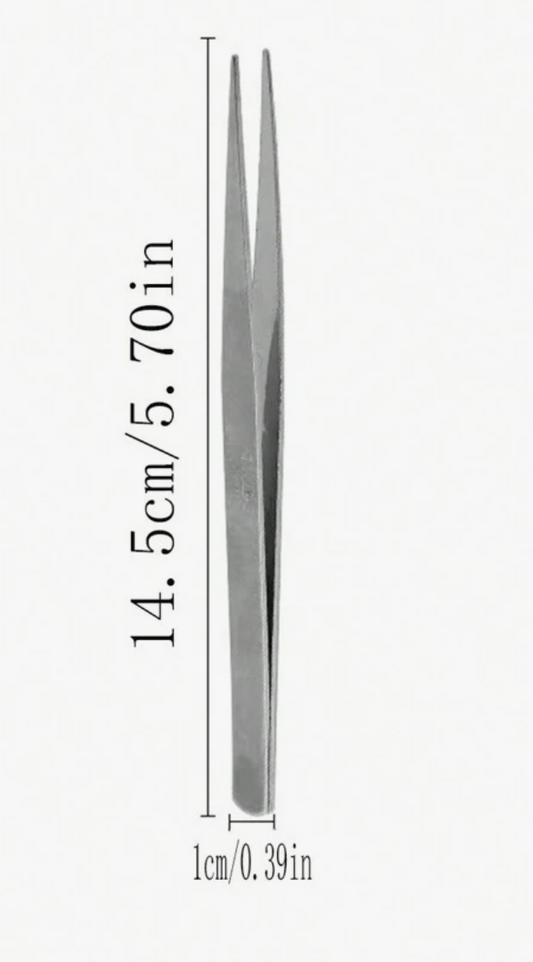 PINZETTA PUNTA DRITTA ES502