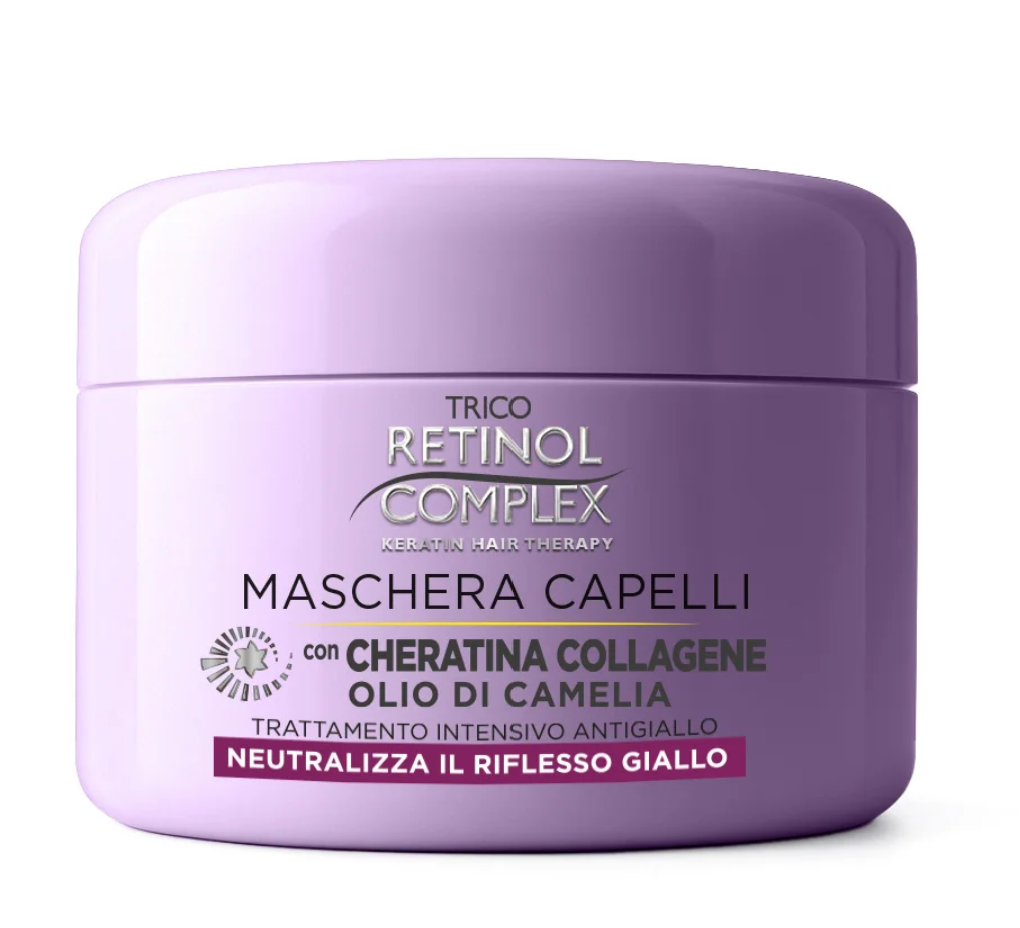 RETINOL COMPLEX MASCHERA  CAPELLI ANTIGIALLO 300ML