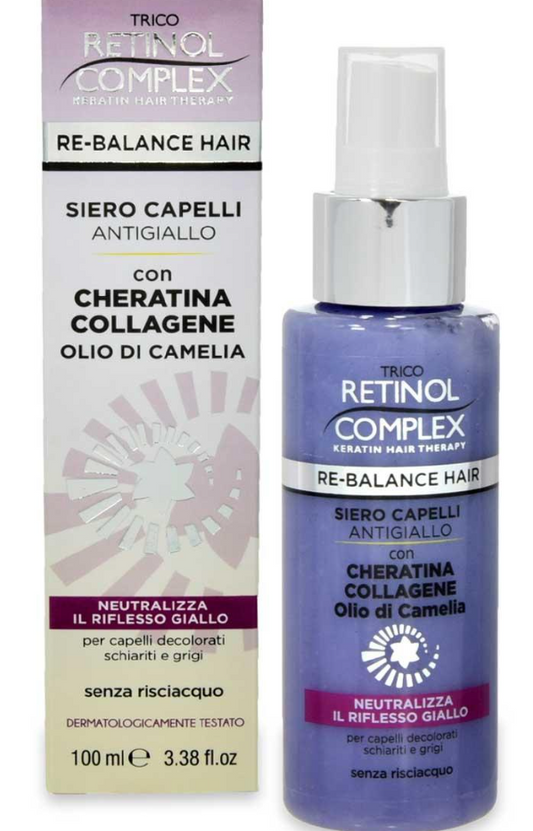 RETINOL COMPLEX SIERO CAPELLI ANTIGIALLO 100ML