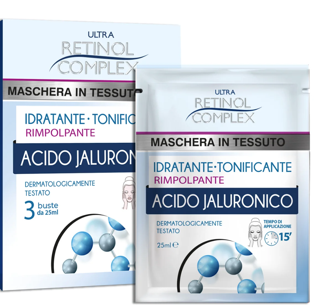 RETINOL COMPLEX MASCHERA IN TESSUTO ACIDO IALURONICO 25ML
