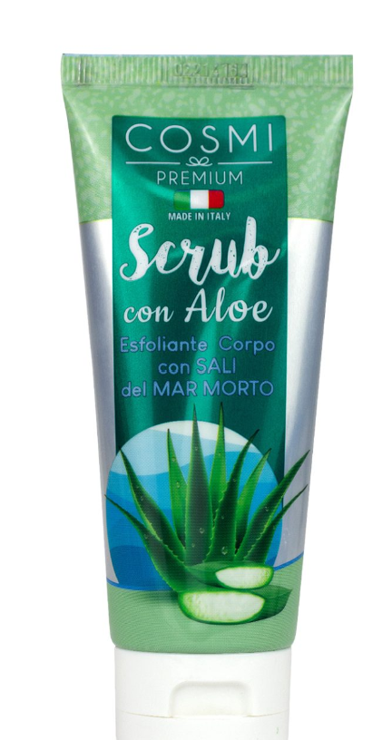 COSMI SCRUB CORPO CON ALOE E CON SALI DEL MAR MORTO 100ML