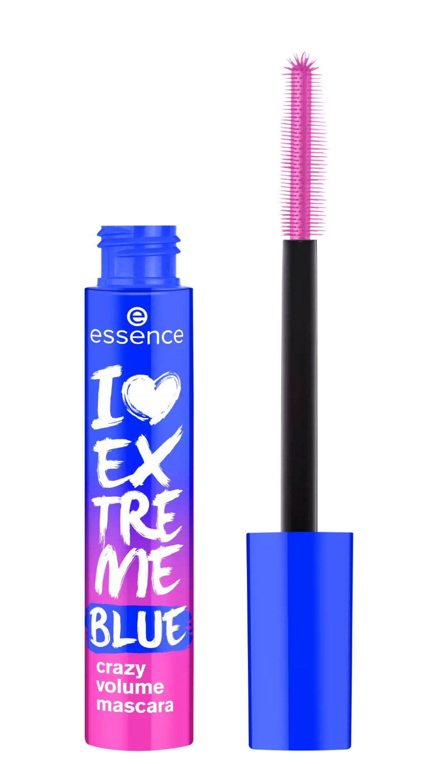 ESSENCE MASCARA I LOVE EXTREME BLUE CRAZY VOLUME