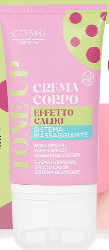 COSMI CREMA CORPO EFFETTO CALDO TONE UP 120ML