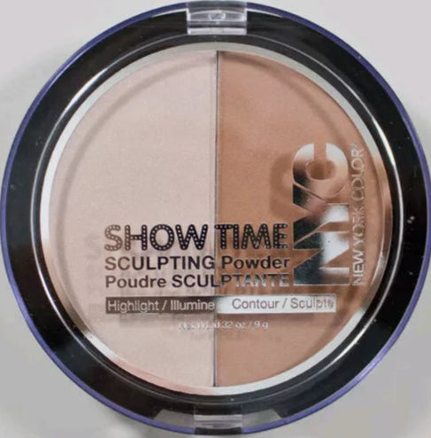 NYC NEW YORK COLOR CITY SCULPTING POWDER FACIAL MAKEUP SHOW TIME