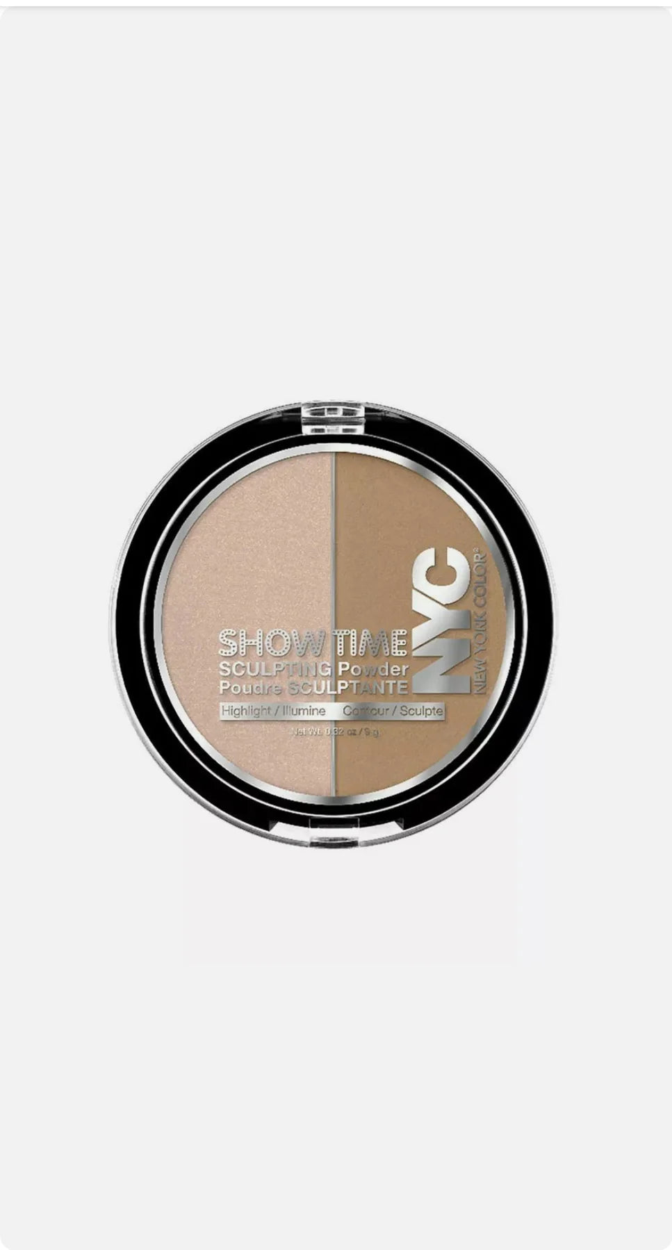 NYC NEW YORK COLOR CITY SCULPTING POWDER FACIAL MAKEUP SHOW TIME